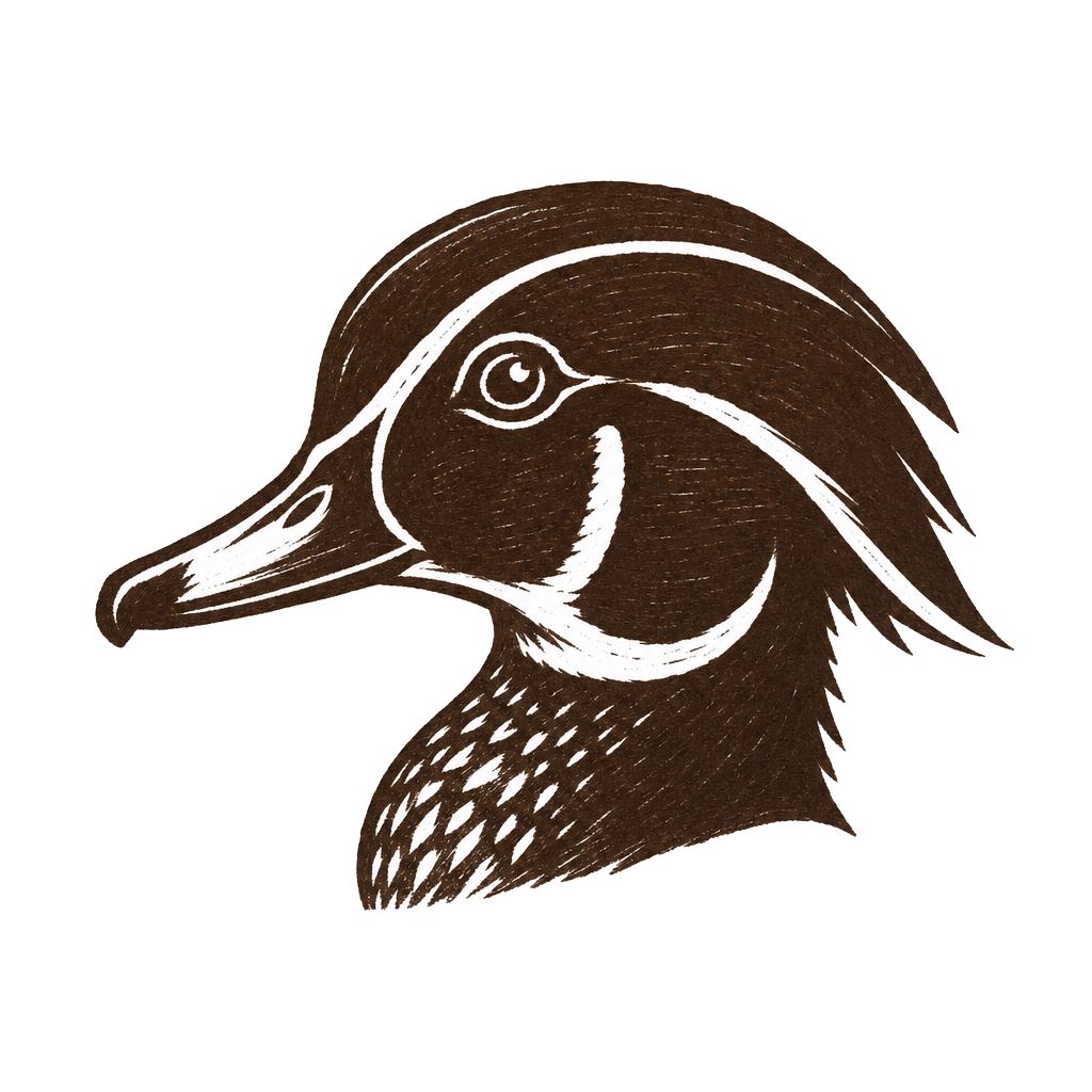 The Wildlife wood duck logo